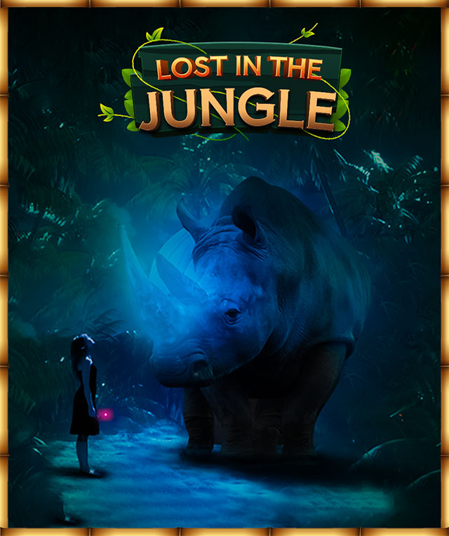 all in adventures escape game lost in the jungle poster
